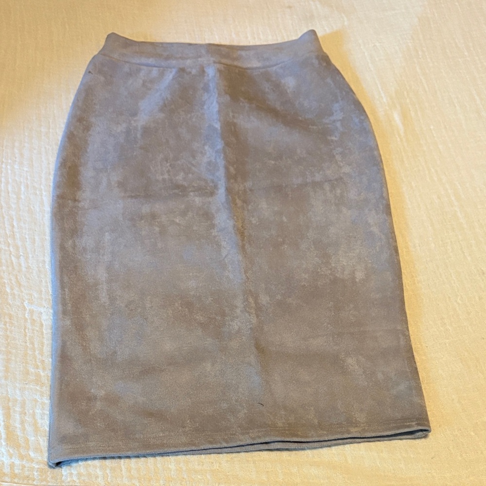Elegant Gray Women's Skirt